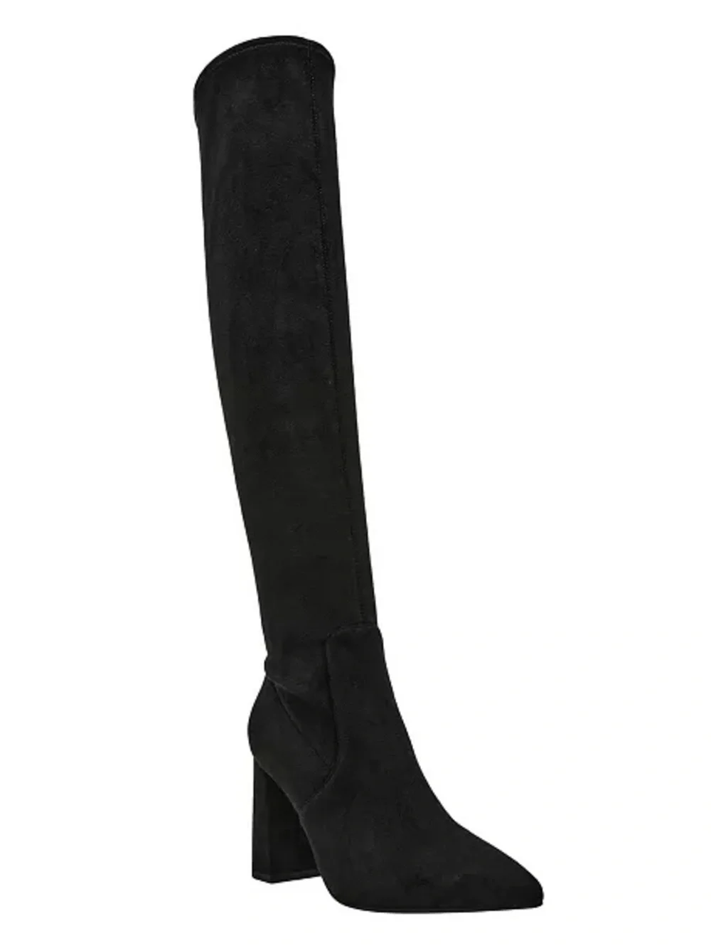 ♥️♥️ Wild Pair Women's Inehz Pointed Toe Over-The-Knee Boots - Black Beauty